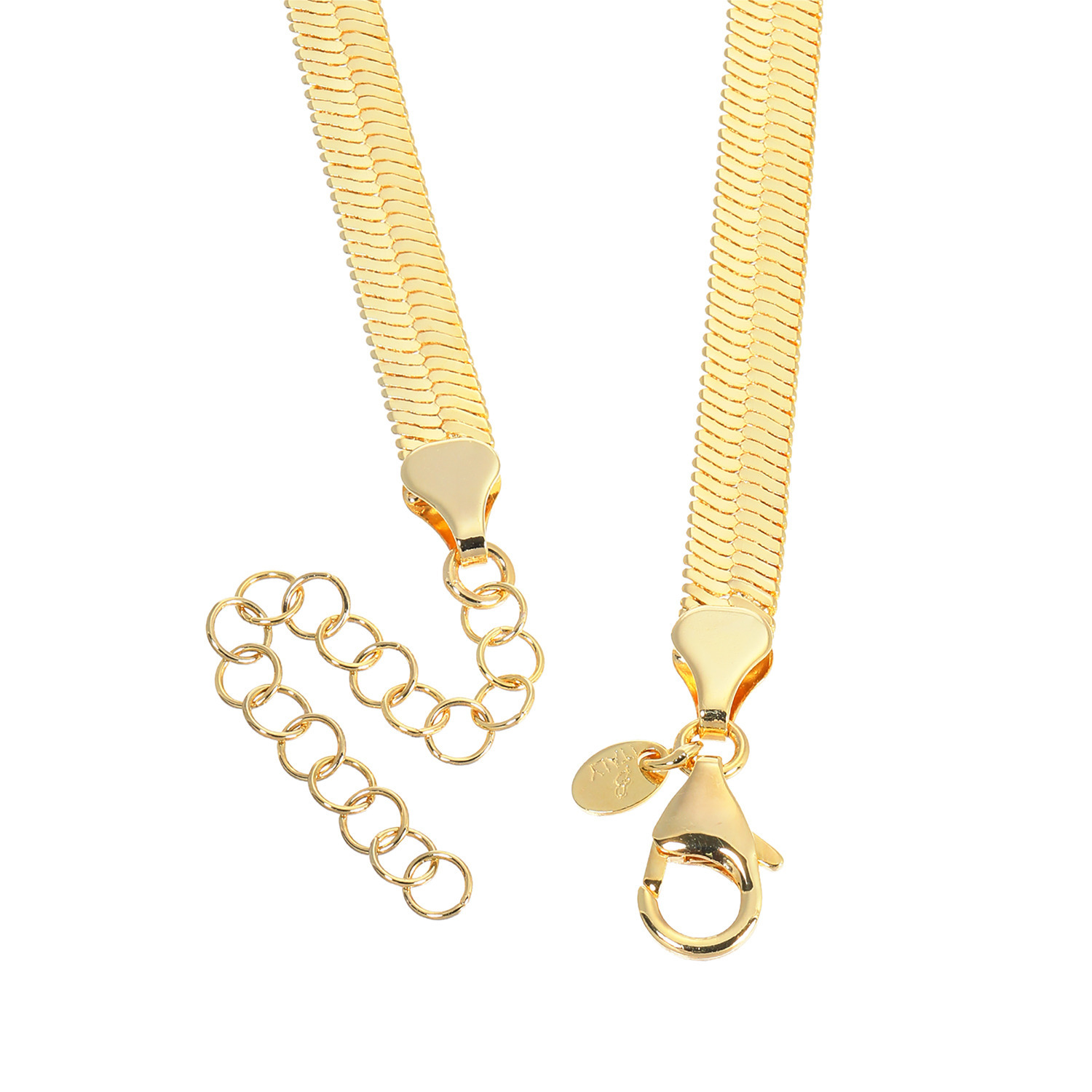 エトルースカ イタリアメイド ヘリンボーンチェーン ネックレス