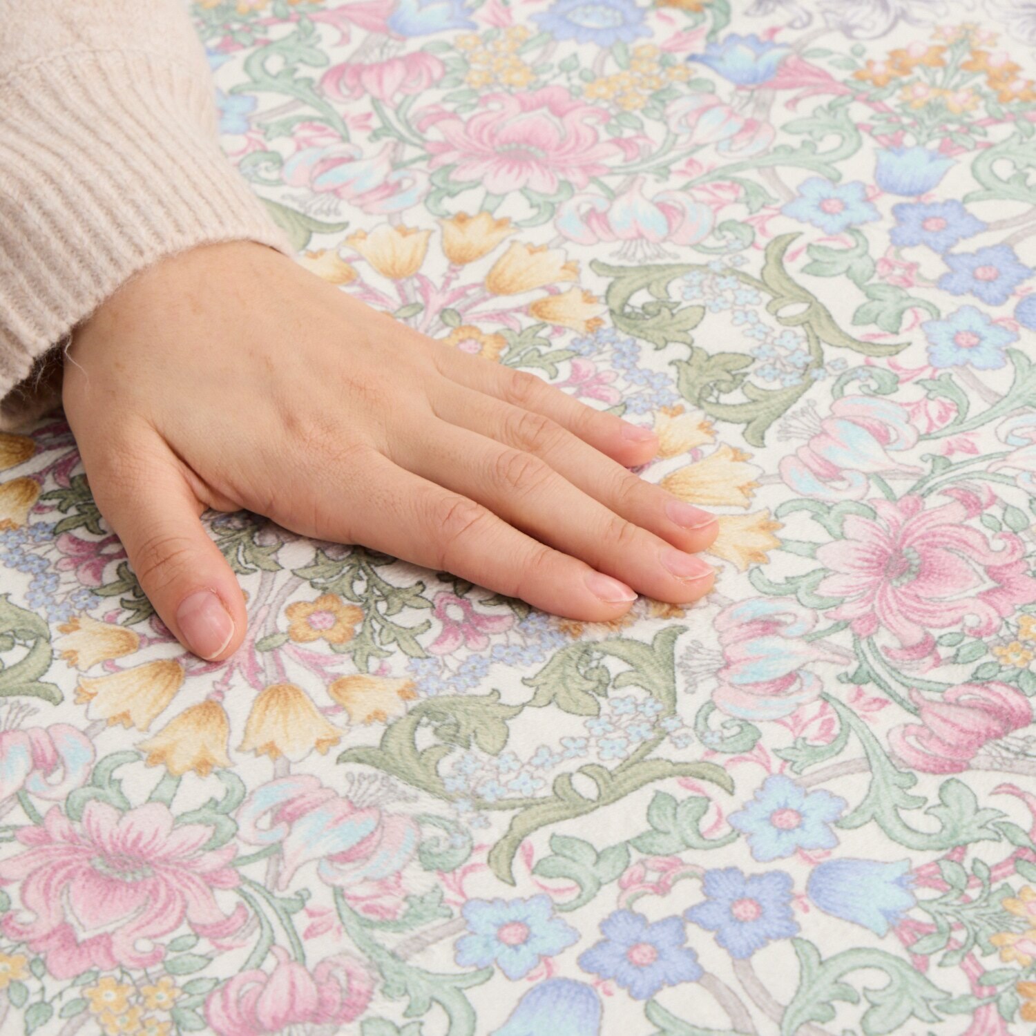 大津毛織 洗える・軽量・コンパクト スーパーファインペイント やわらかカーペット ＜長方形＞