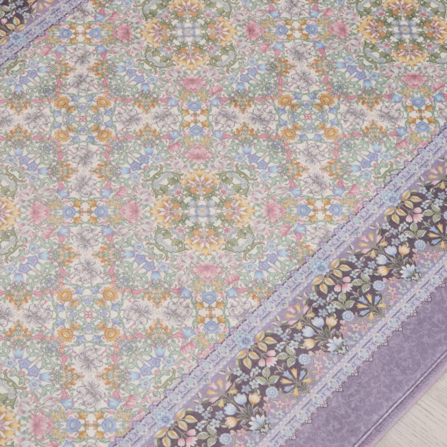 大津毛織 洗える・軽量・コンパクト スーパーファインペイント やわらかロングマット