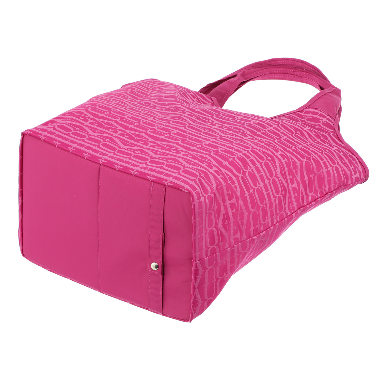 フォション 便利な底板付き ジャガード織 ポケッタブルマイバッグ