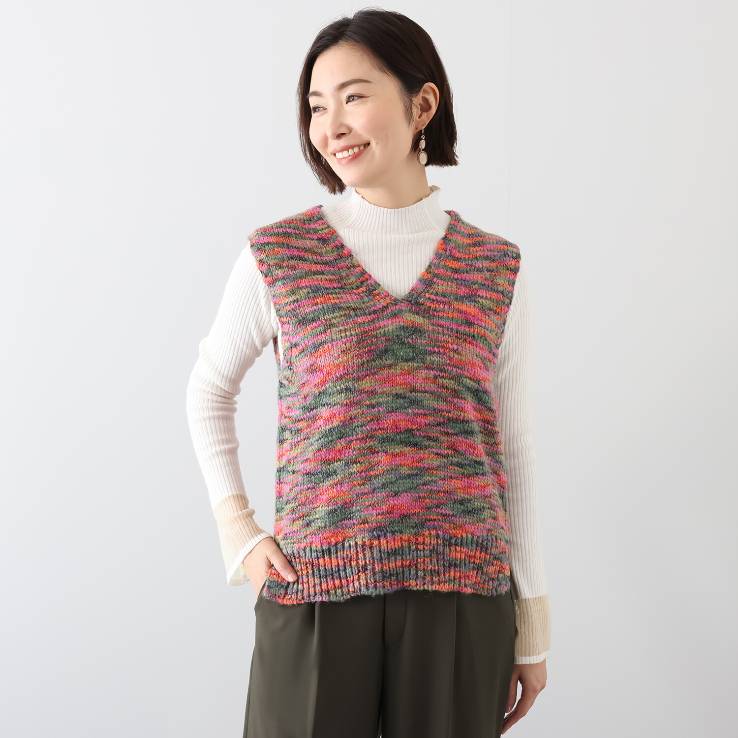 アットランティーヴァ アリア ニットベスト