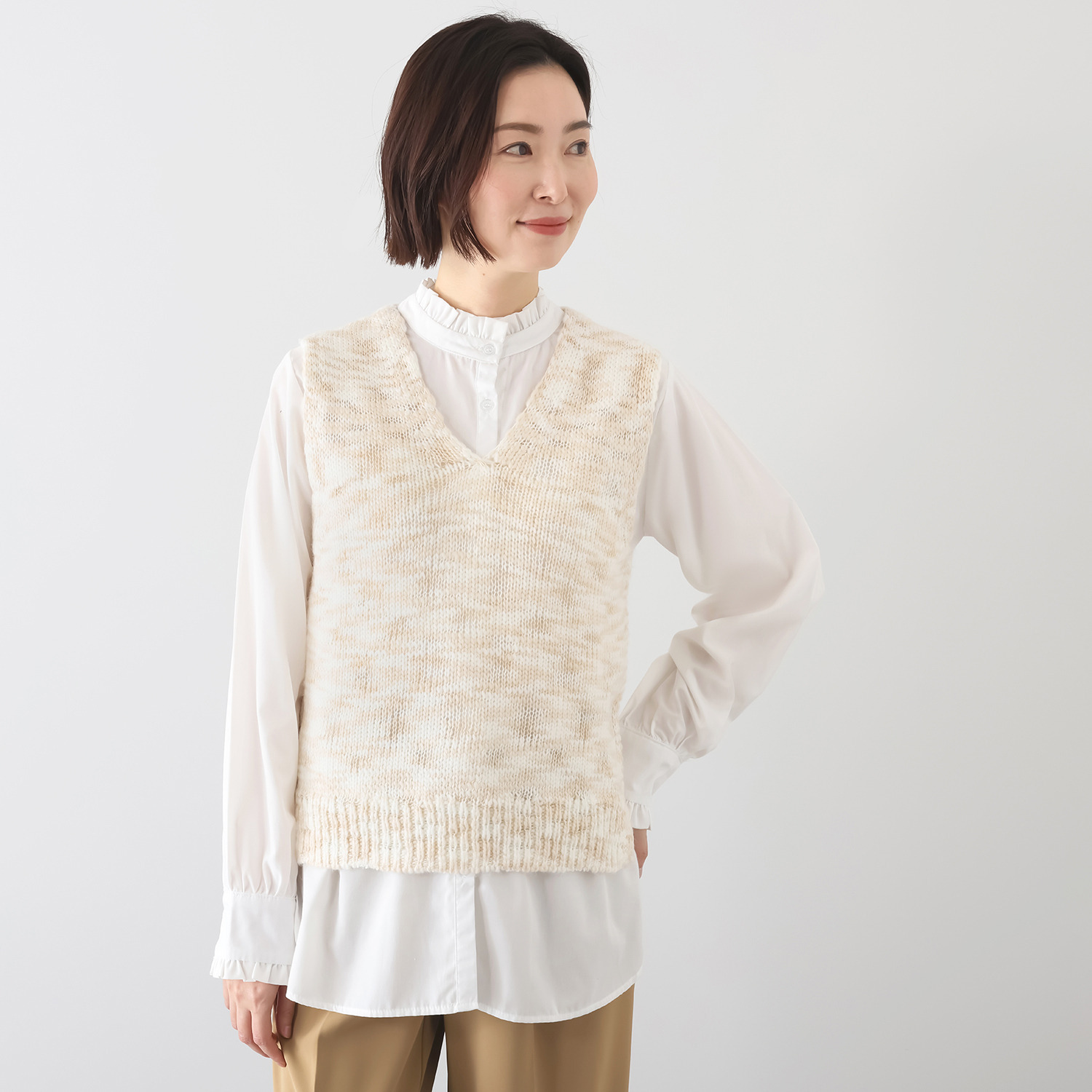 アットランティーヴァ アリア ニットベスト