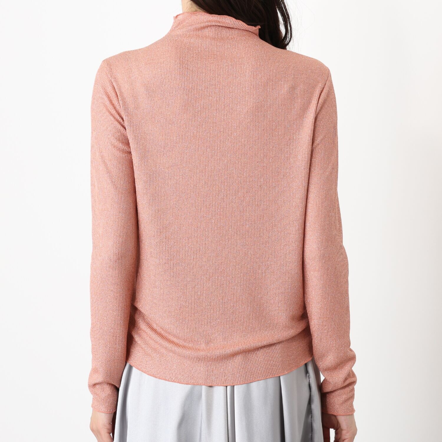 ビーウィズビー ラメ入りニット アレンジカラー キラキラプルオーバー