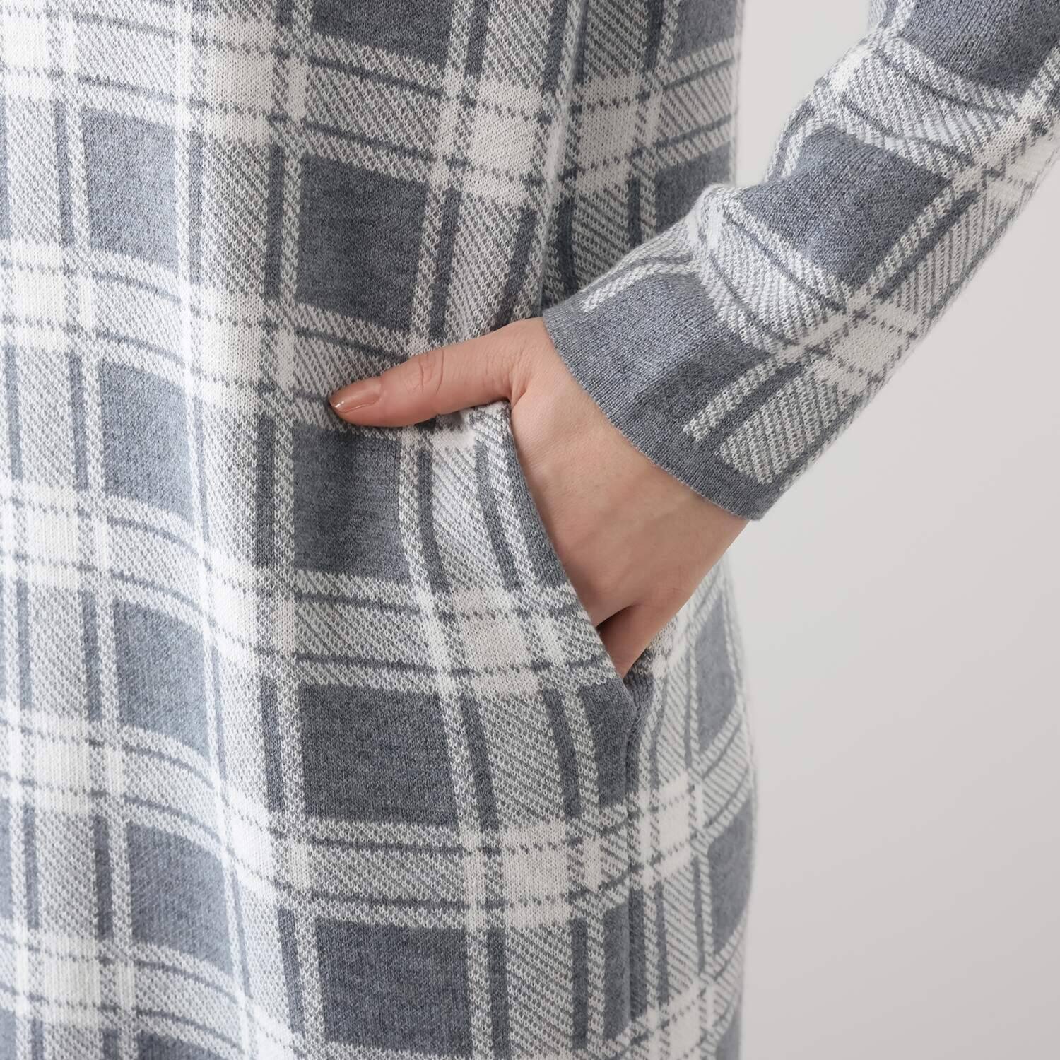 オジョウ モダンアート気分の キャッチーな ニットワンピース