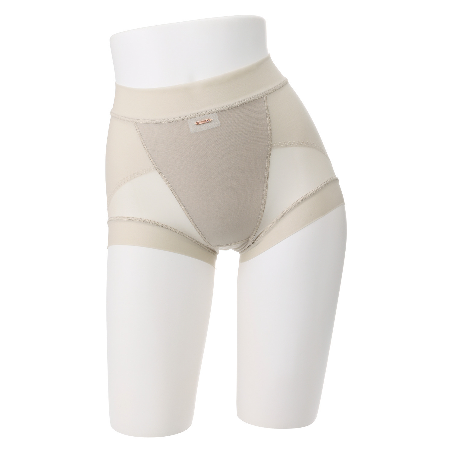 サラコレクション 着ていて気持ちいい 風が通る ソフトサポート 一分丈ガードル