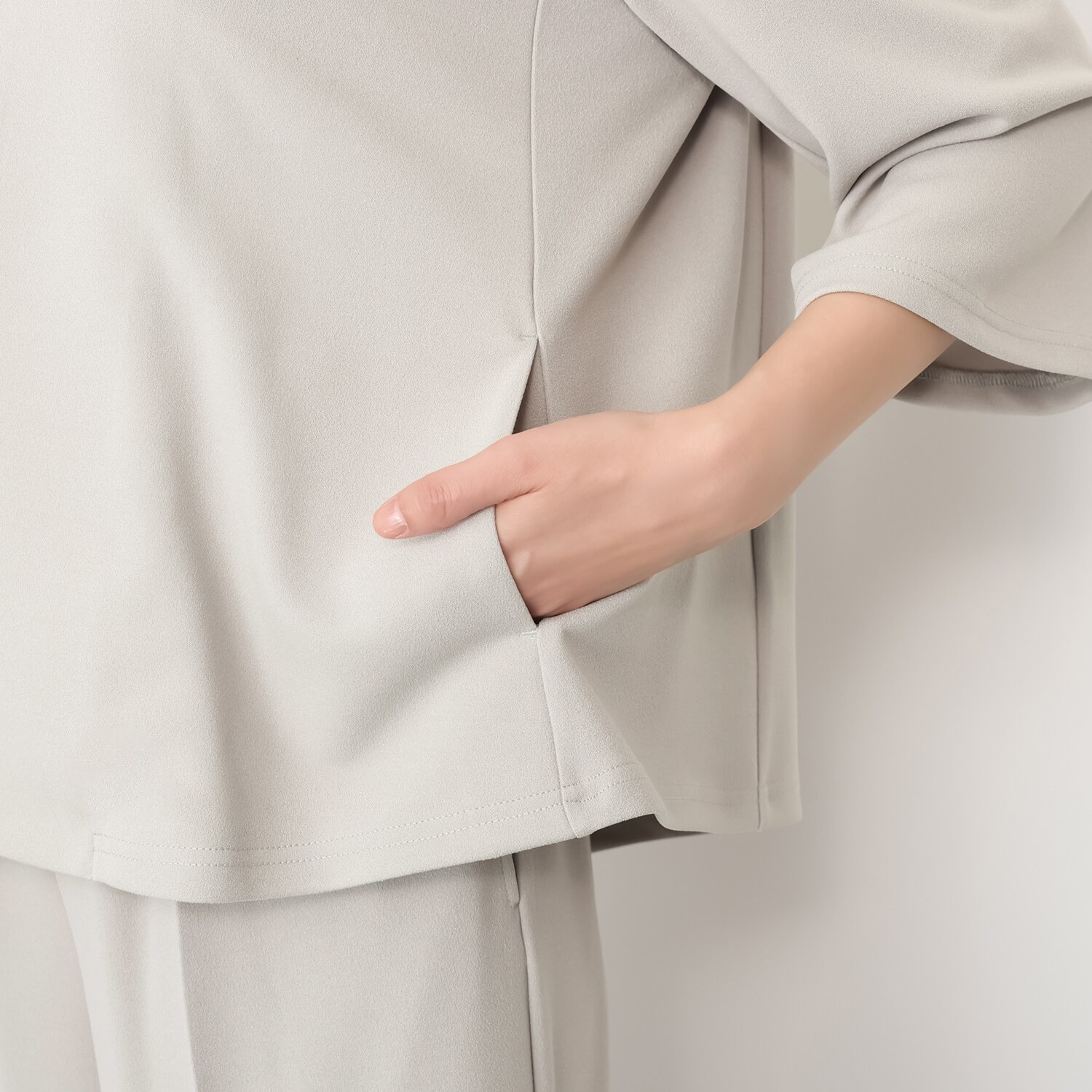 ニュイ のびのび素材 アンサンブル３点セット