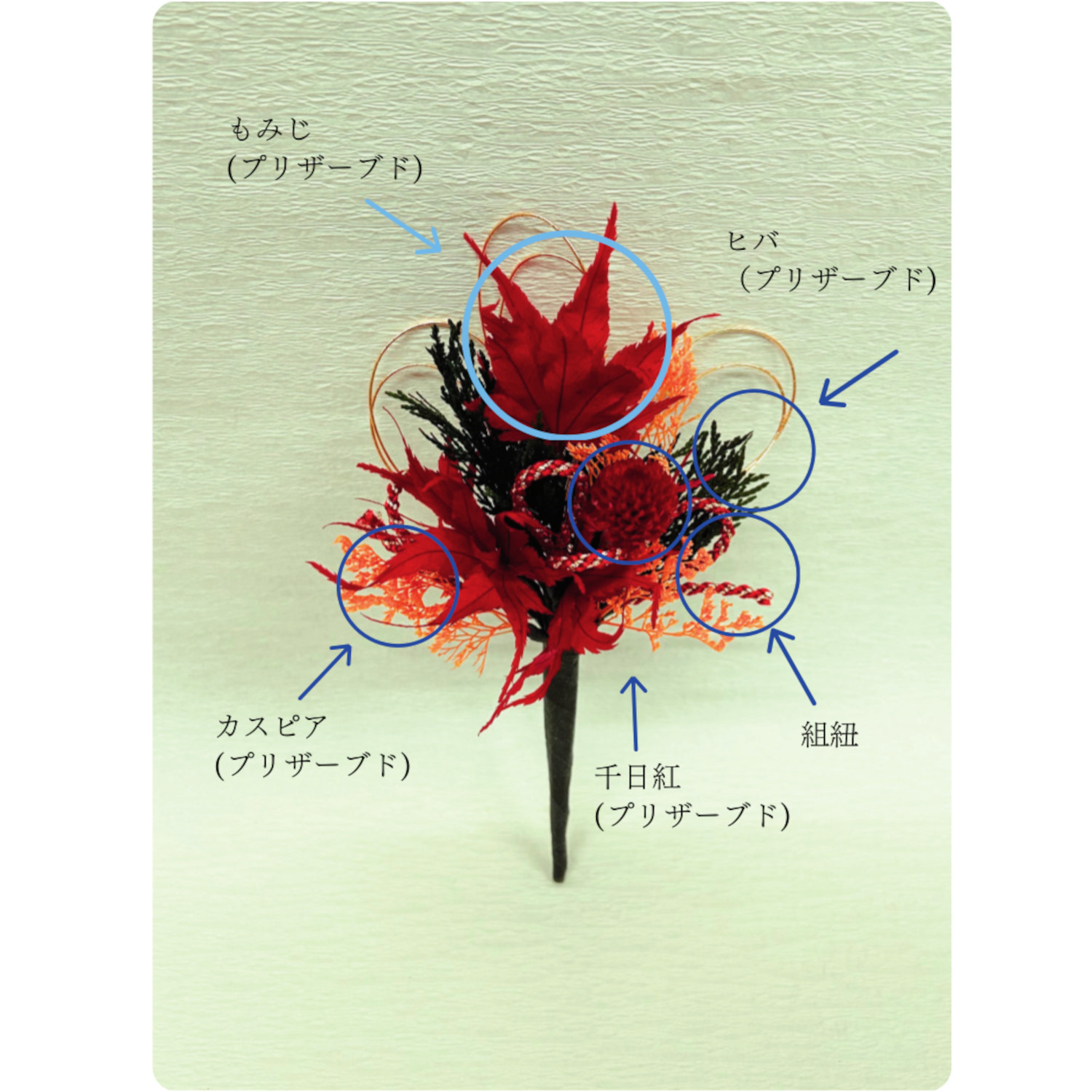 アトリエ・モノ プリザーブドフラワー 想いを紡ぐ心結び １２ヶ月華供花頒布会