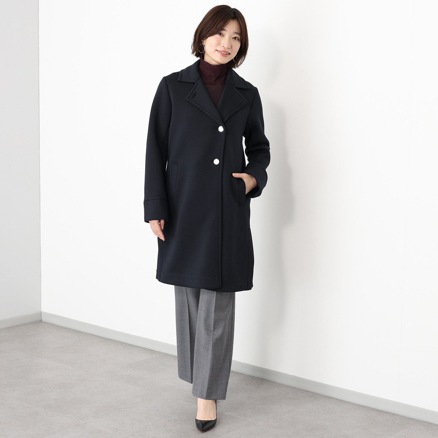 アンリック　オー　ブルー ソフトダンボール 大人スタイリッシュな トレンチコート