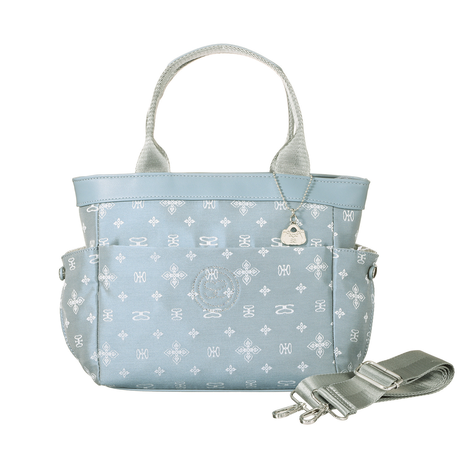 サボイ ポケットいっぱい！ モノグラムジャガード ２ウェイバッグ