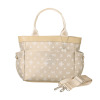 サボイ ポケットいっぱい！ モノグラムジャガード ２ウェイバッグ