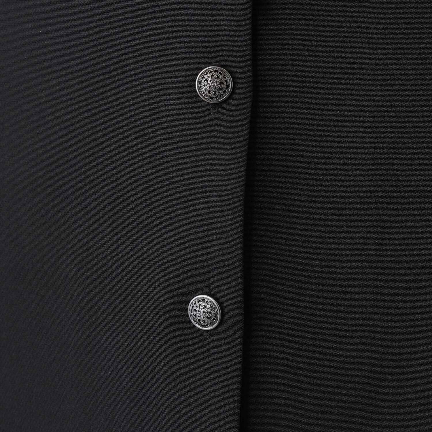 アンブリエ 共布ベルト付 ロングジレ