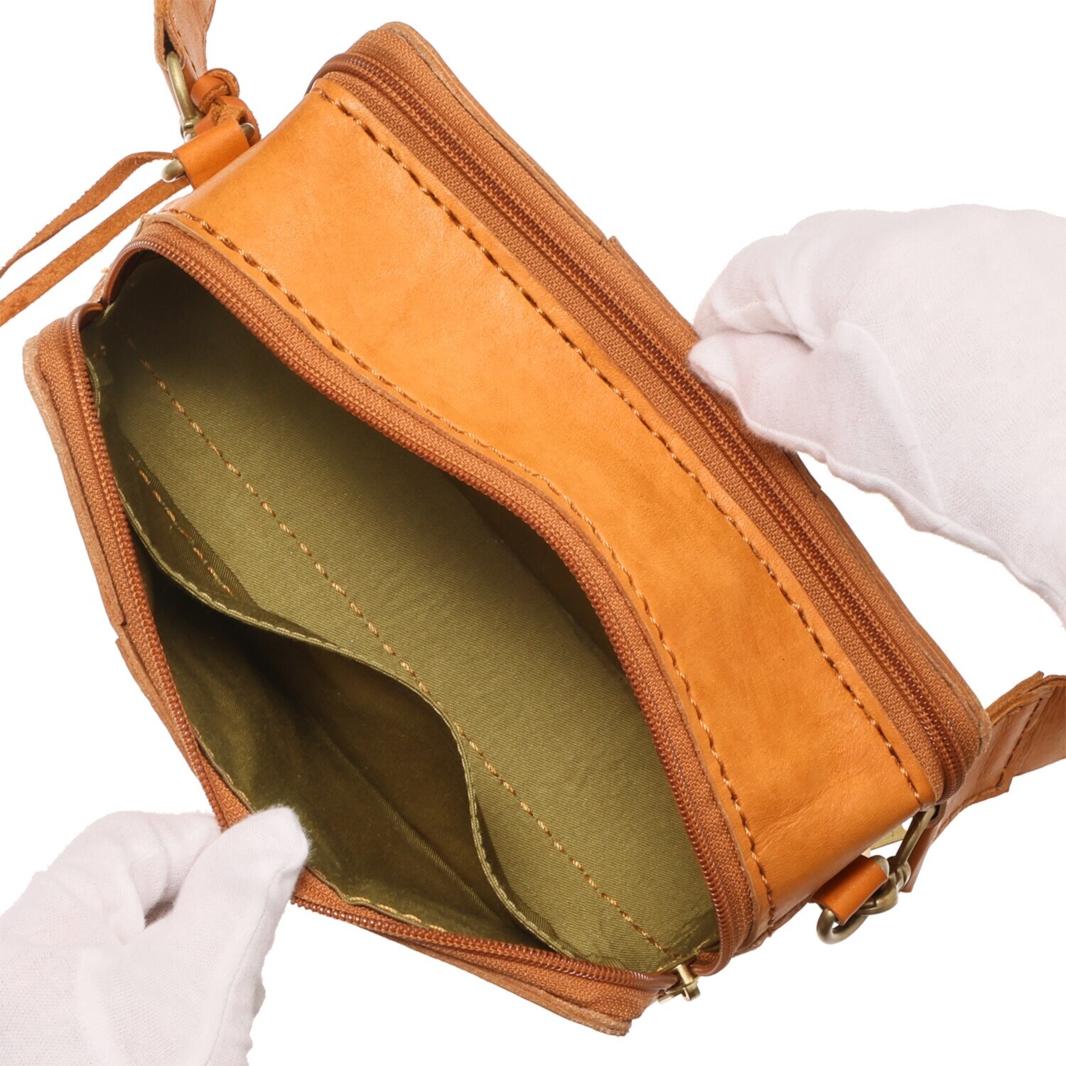 ズッケロ お財布機能付 牛革メッシュ ボックス型 ２ウェイショルダーバッグ