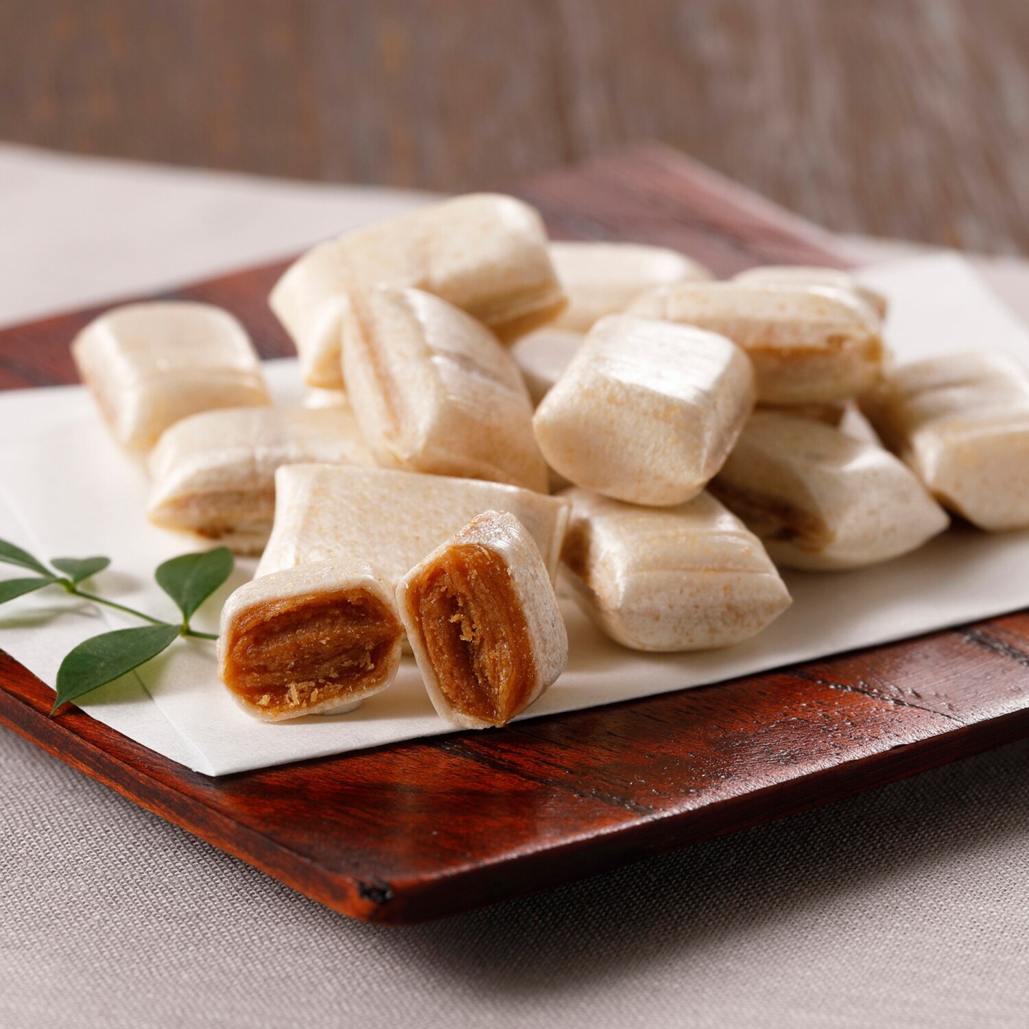 有平糖利喜 噛んで食べられる！ サクサク有平糖 （きなこ味）