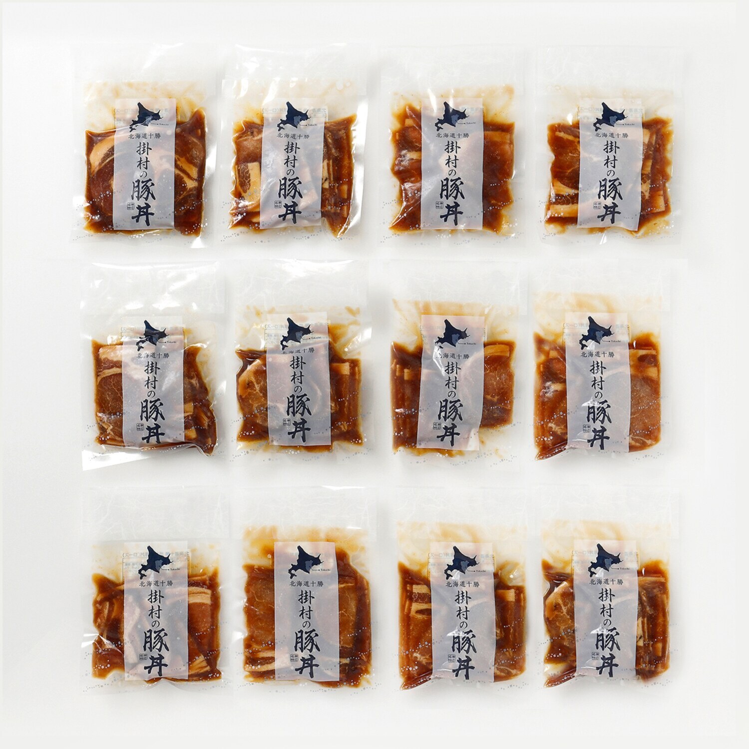 北海道十勝 “掛村”のジューシーな 豚丼（ロース） ＜１２袋セット＞