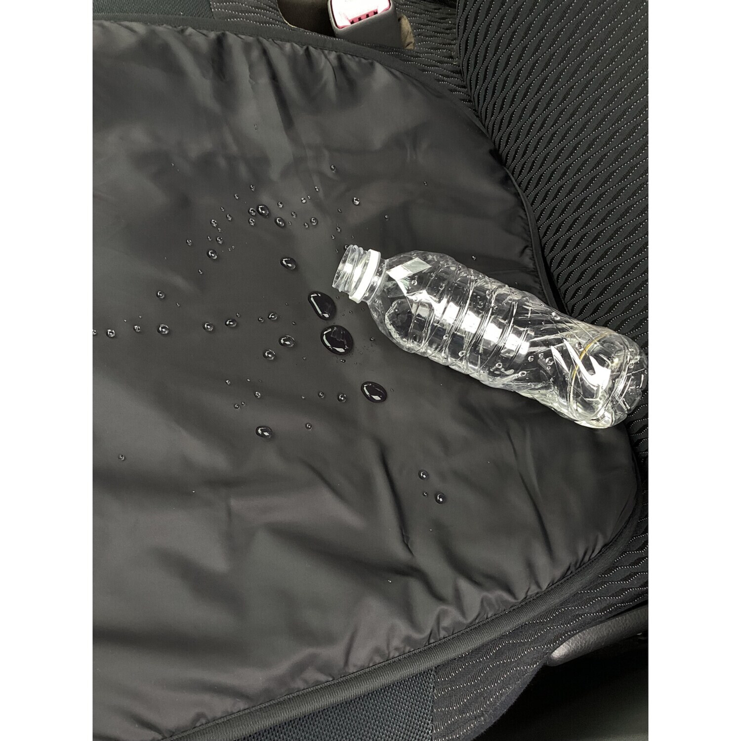 カープラティーク 洗える！ズレにくい！ 手軽に使える 座面だけ カーシートカバー ２枚組