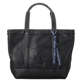ビバリーヒルズ ポロクラブ 合成皮革アクセント トートバッグ ＜Ｌ＞