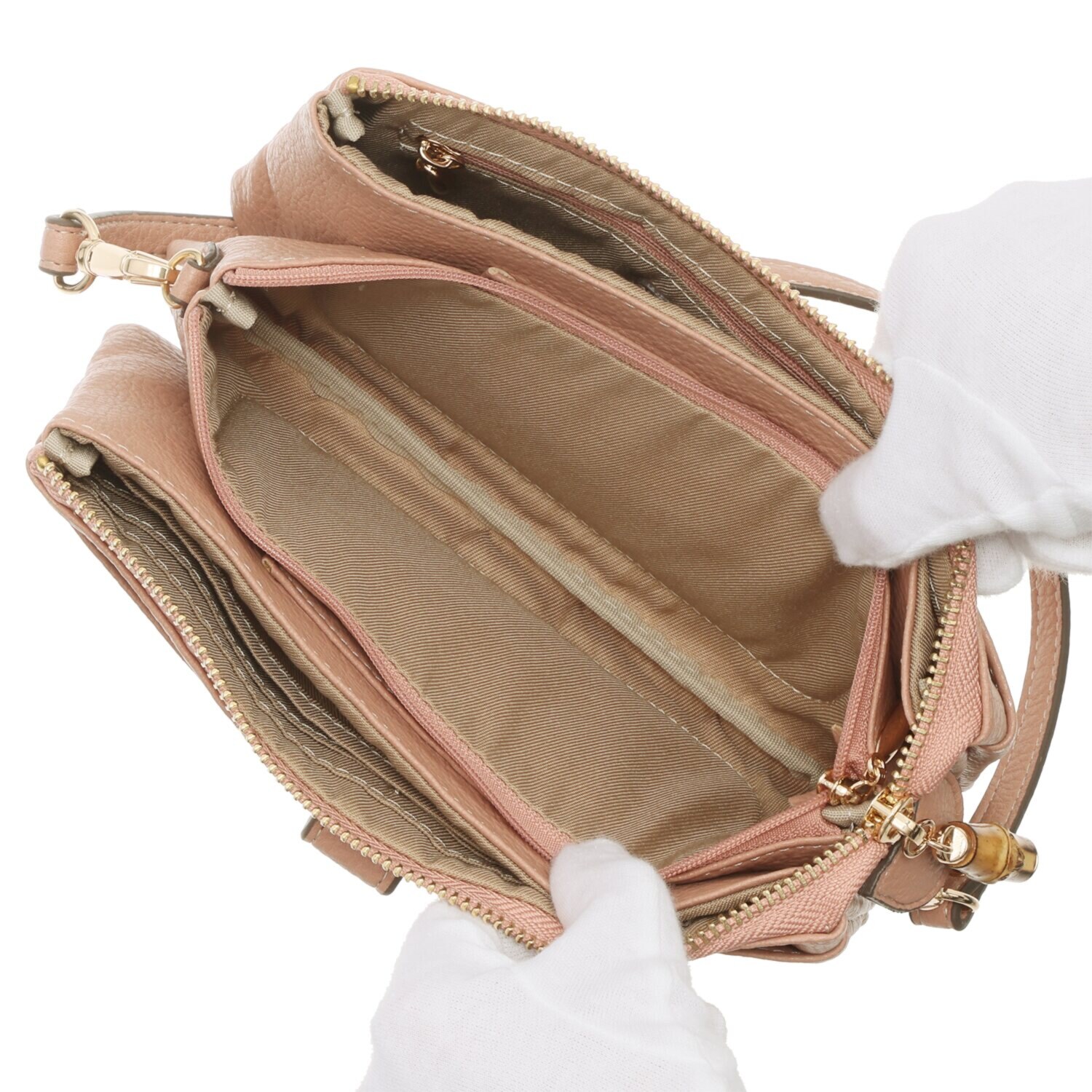 ピソラロ ５層で大容量！ やわらかウォレットバッグ ＜エコバッグＳセット＞