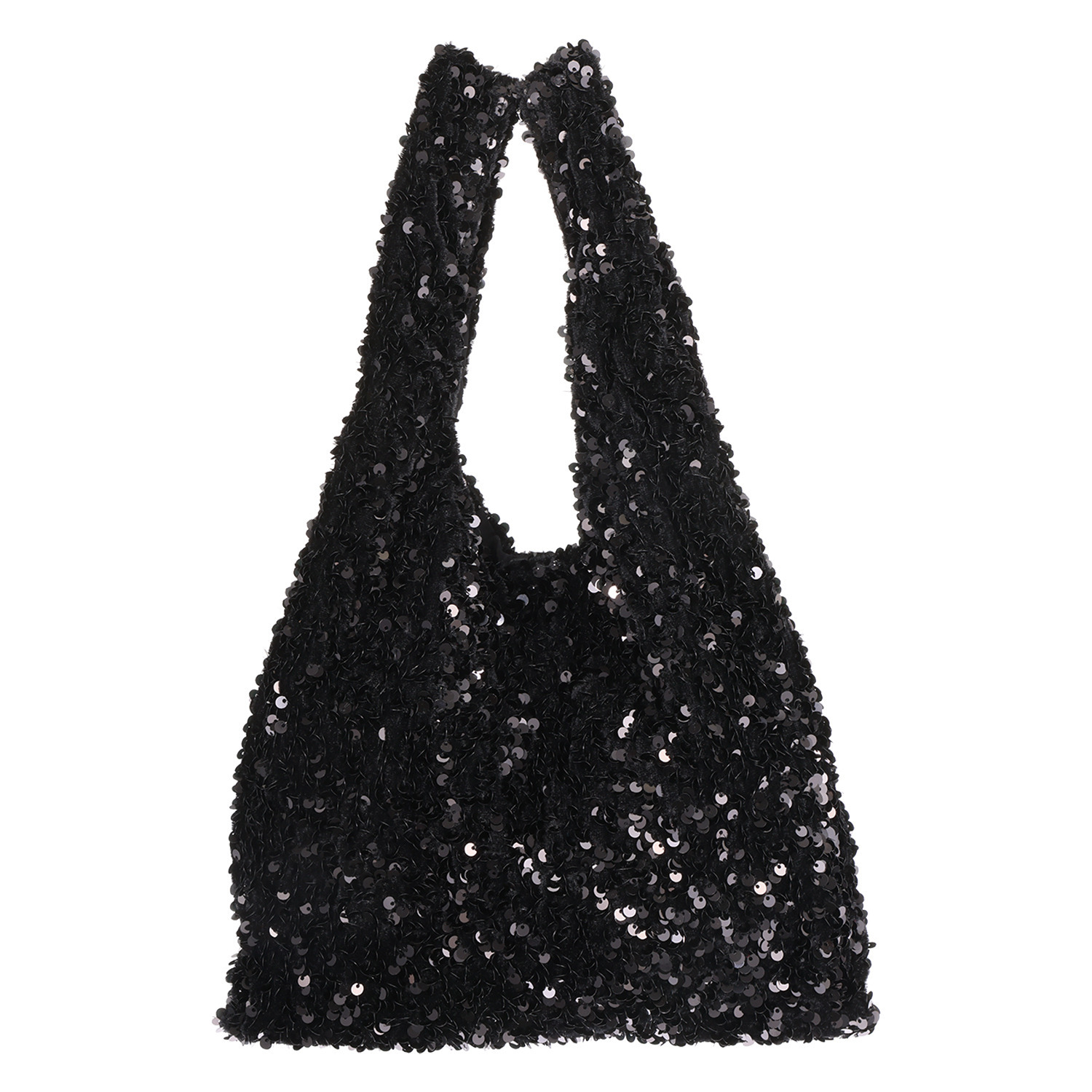 ピソラロ スパンコール ミニトートバッグ