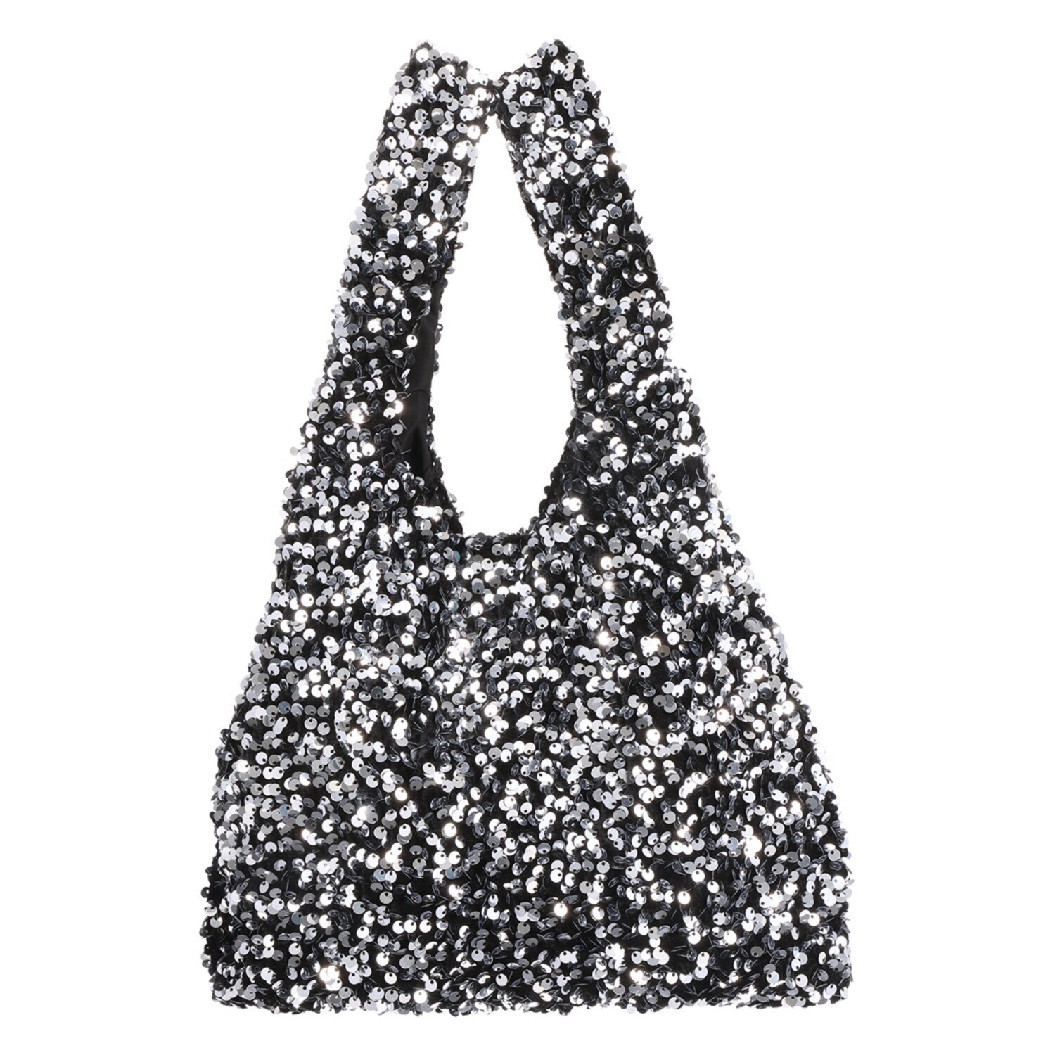 ピソラロ スパンコール ミニトートバッグ