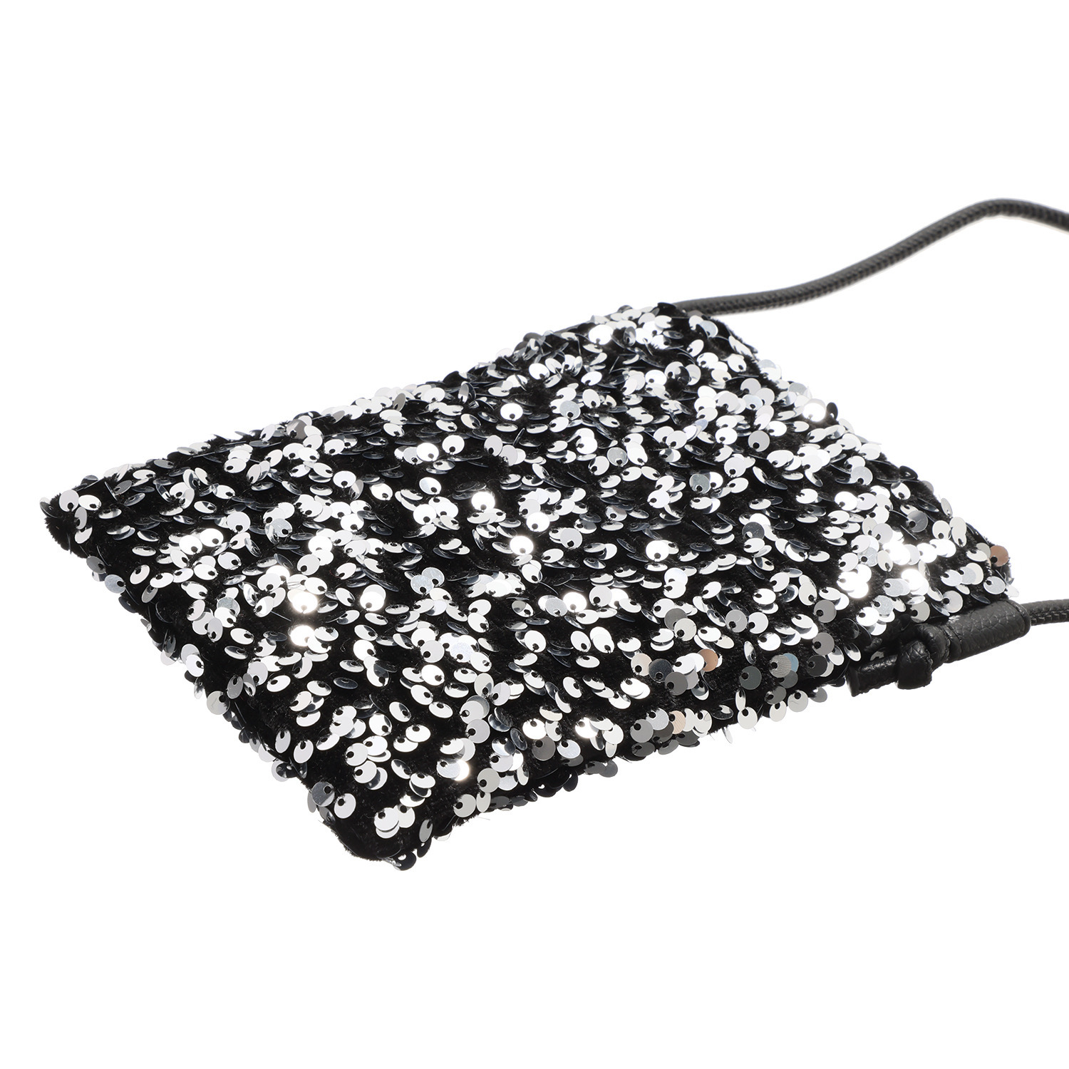 ピソラロ スパンコール スマホポシェット