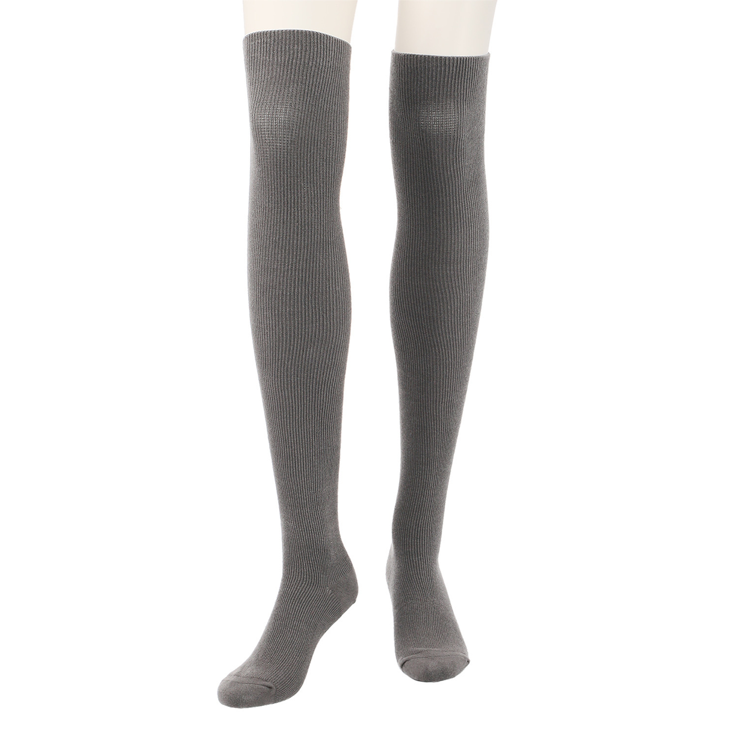 リオッサ 足首キュッ！ ひざ裏ゆったりの快適着圧 寝るときソックスＶ カラー４足セット