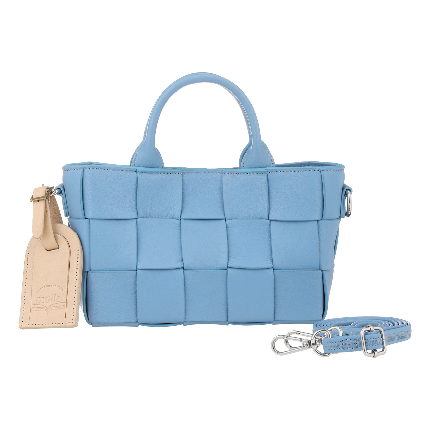 マイレ はっ水カーフ ２ウェイメッシュバッグ