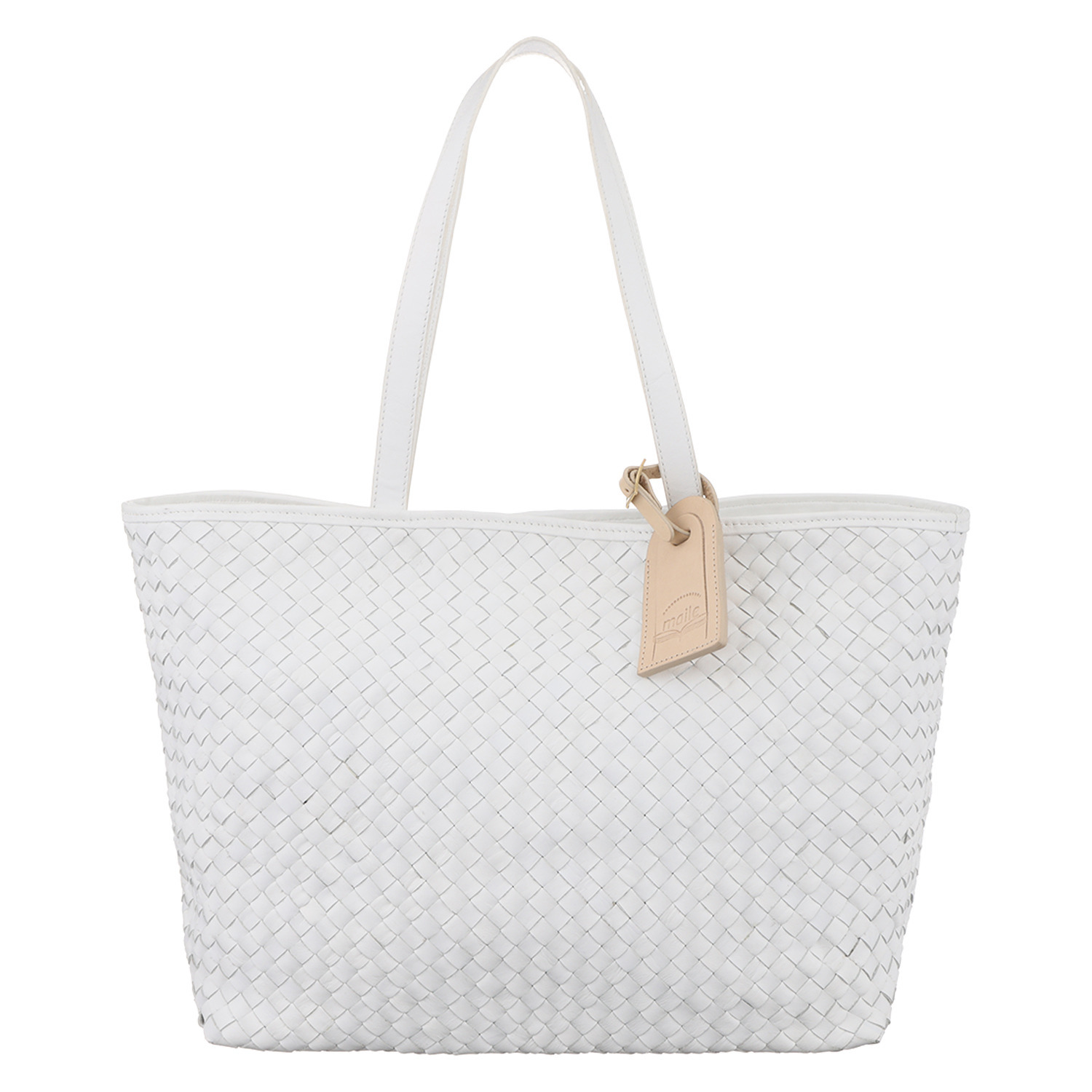 マイレ はっ水カーフ メッシュトートバッグ