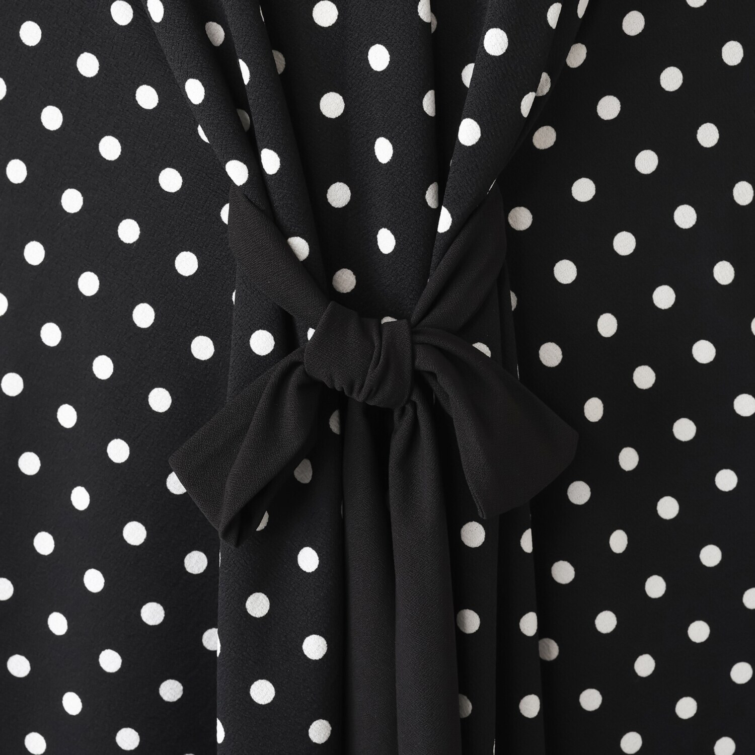 パルムミミ カットジョーゼット タックドレープ 前後２ウェイワンピース