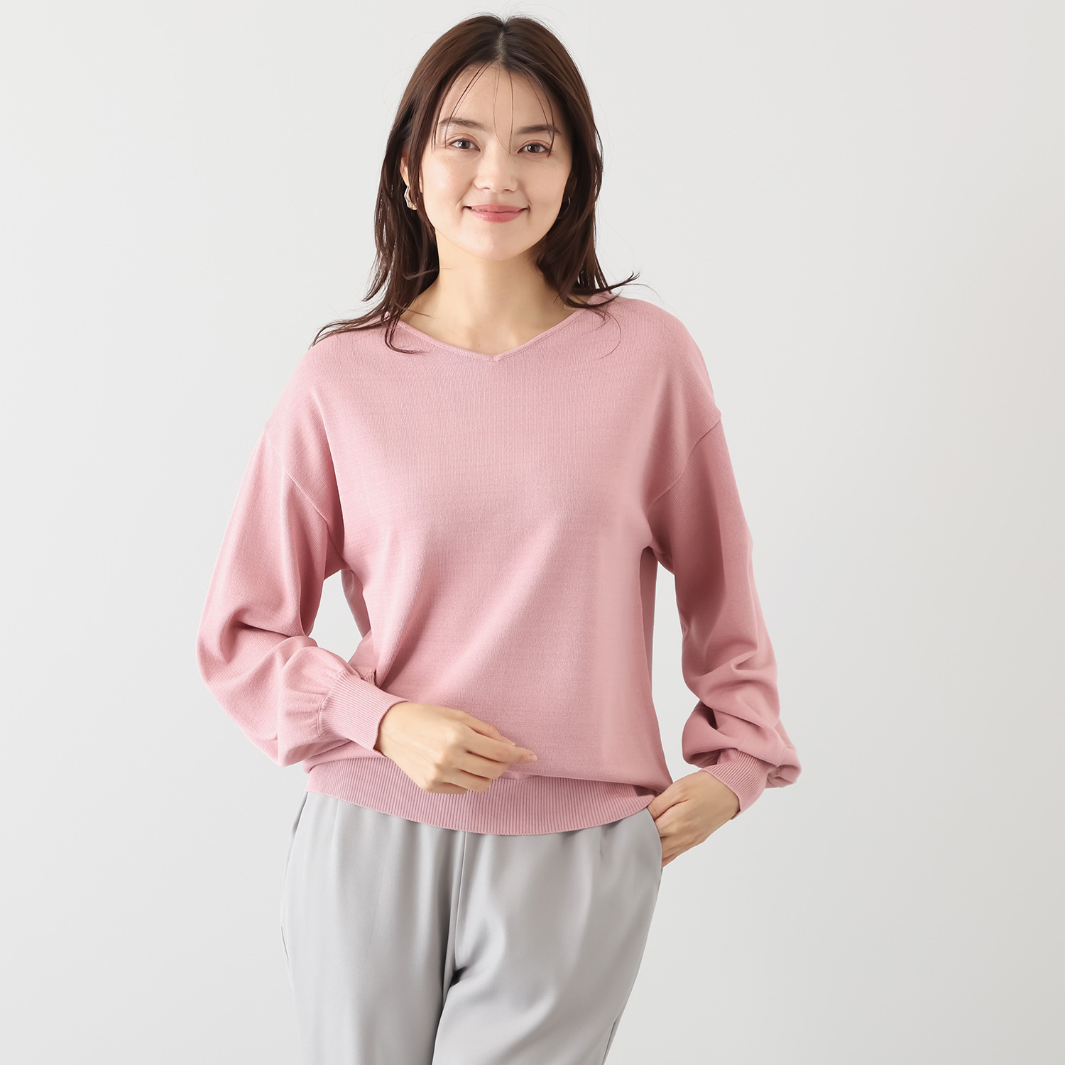 Ｋｕｎｎｙ． 前後２ウェイ ニットプルオーバー