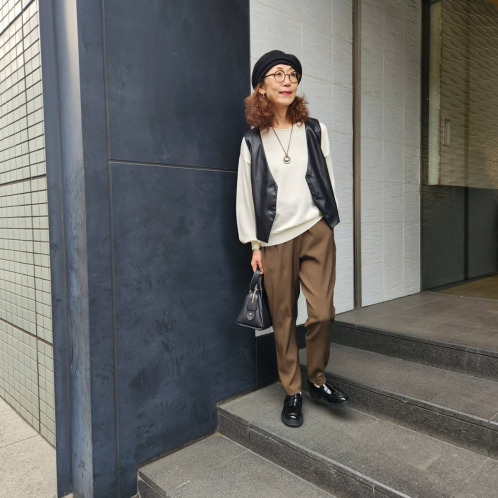 Ｋｕｎｎｙ． 前後２ウェイ ニットプルオーバー