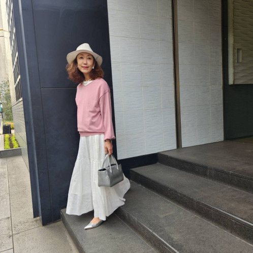 Ｋｕｎｎｙ． 前後２ウェイ ニットプルオーバー