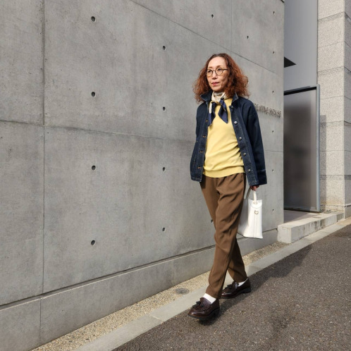 Ｋｕｎｎｙ． 前後２ウェイ ニットプルオーバー