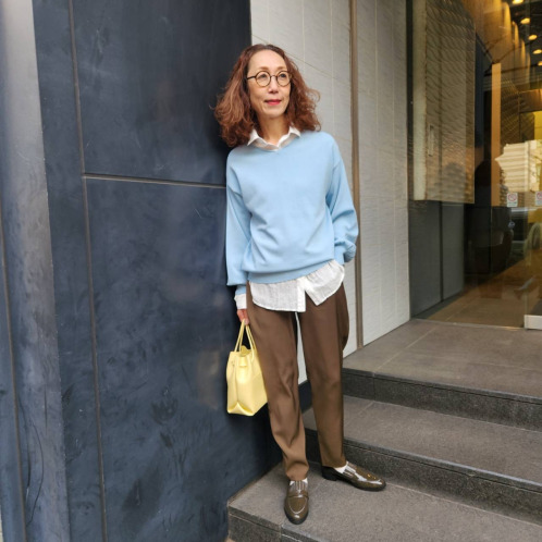 Ｋｕｎｎｙ． 前後２ウェイ ニットプルオーバー