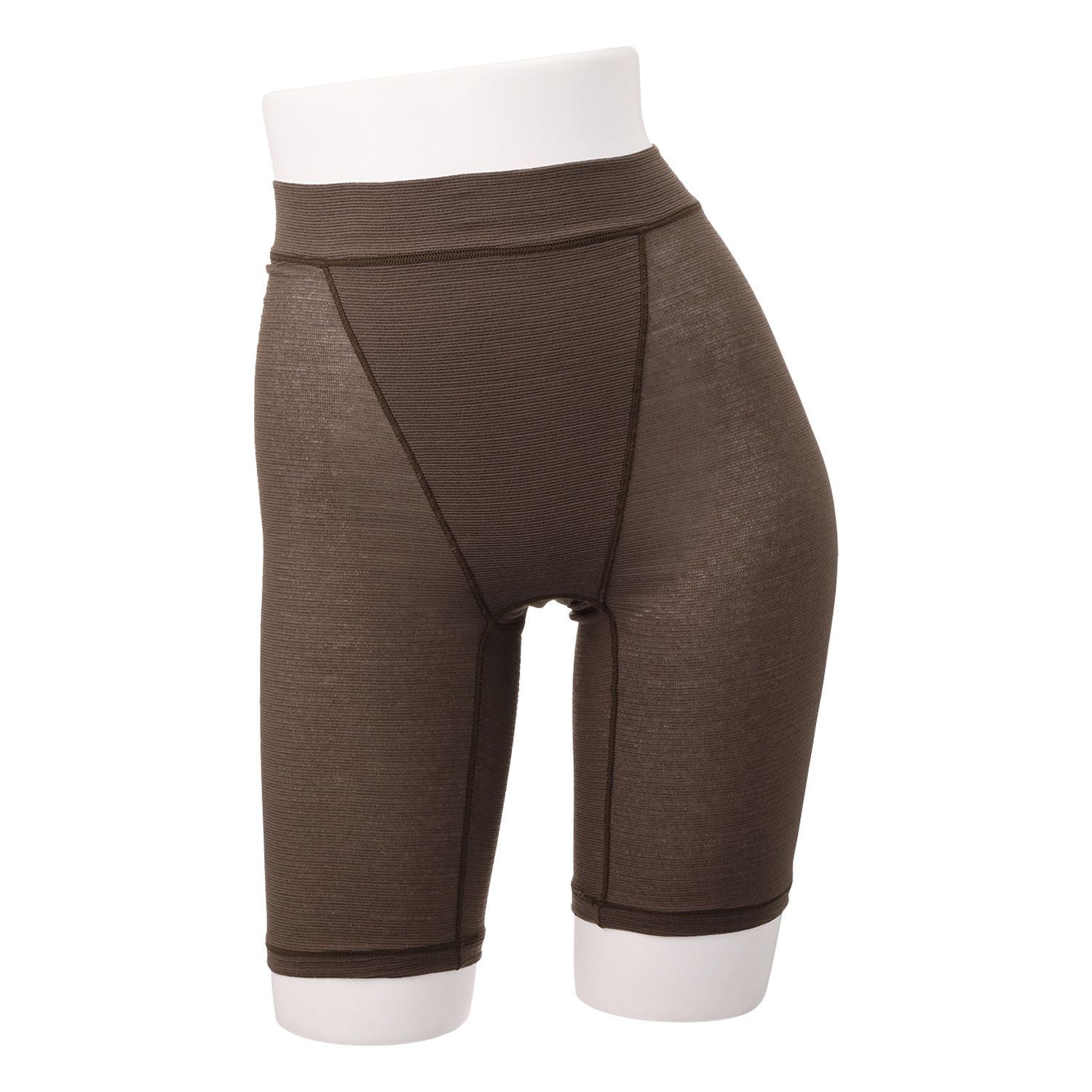 丸福ガーゼ 吸水速乾・抗菌防臭 オーガニックコットン混 三分丈ショーツ２枚セット