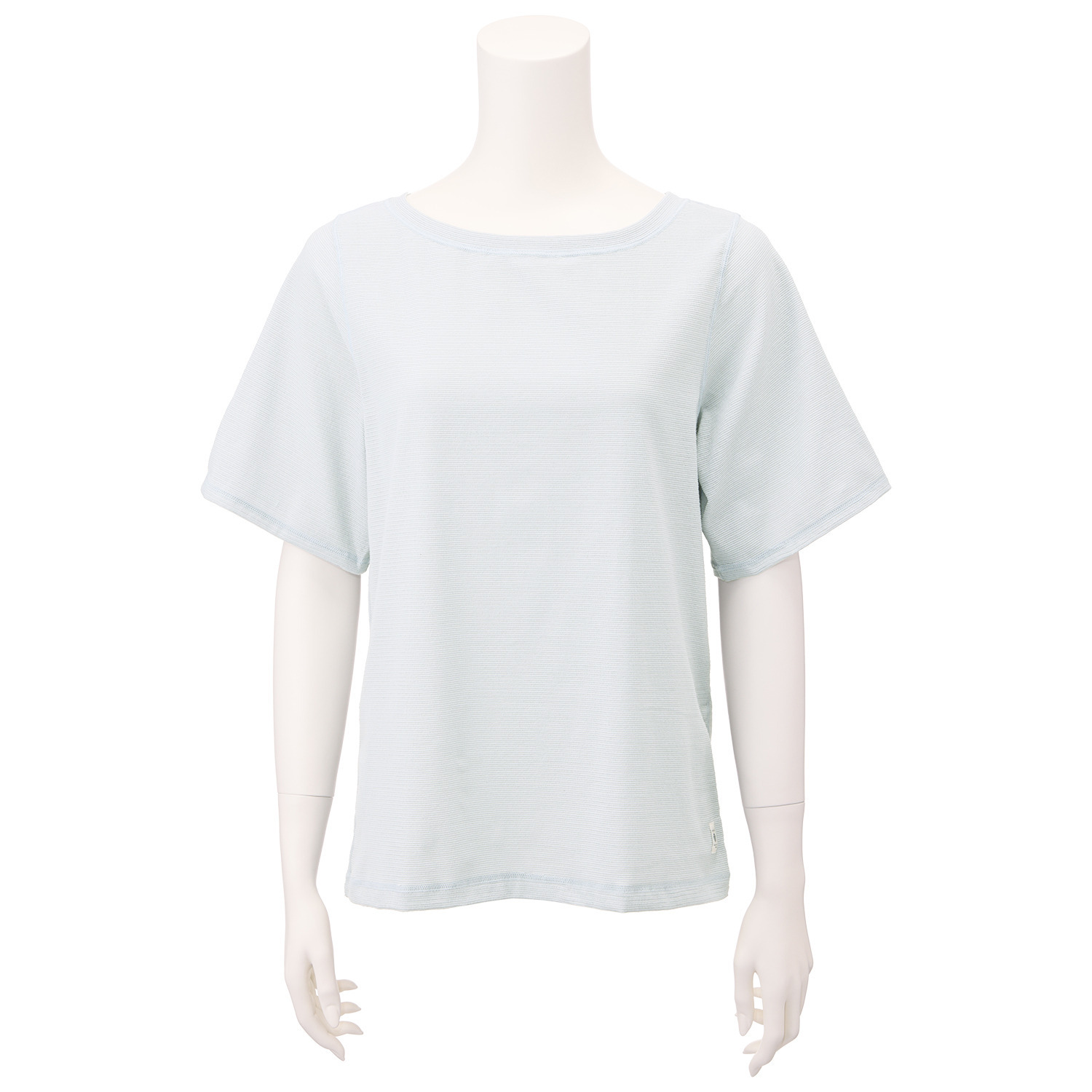 丸福ガーゼ 吸水速乾・抗菌防臭 オーガニックコットン混 半袖Ｔシャツ