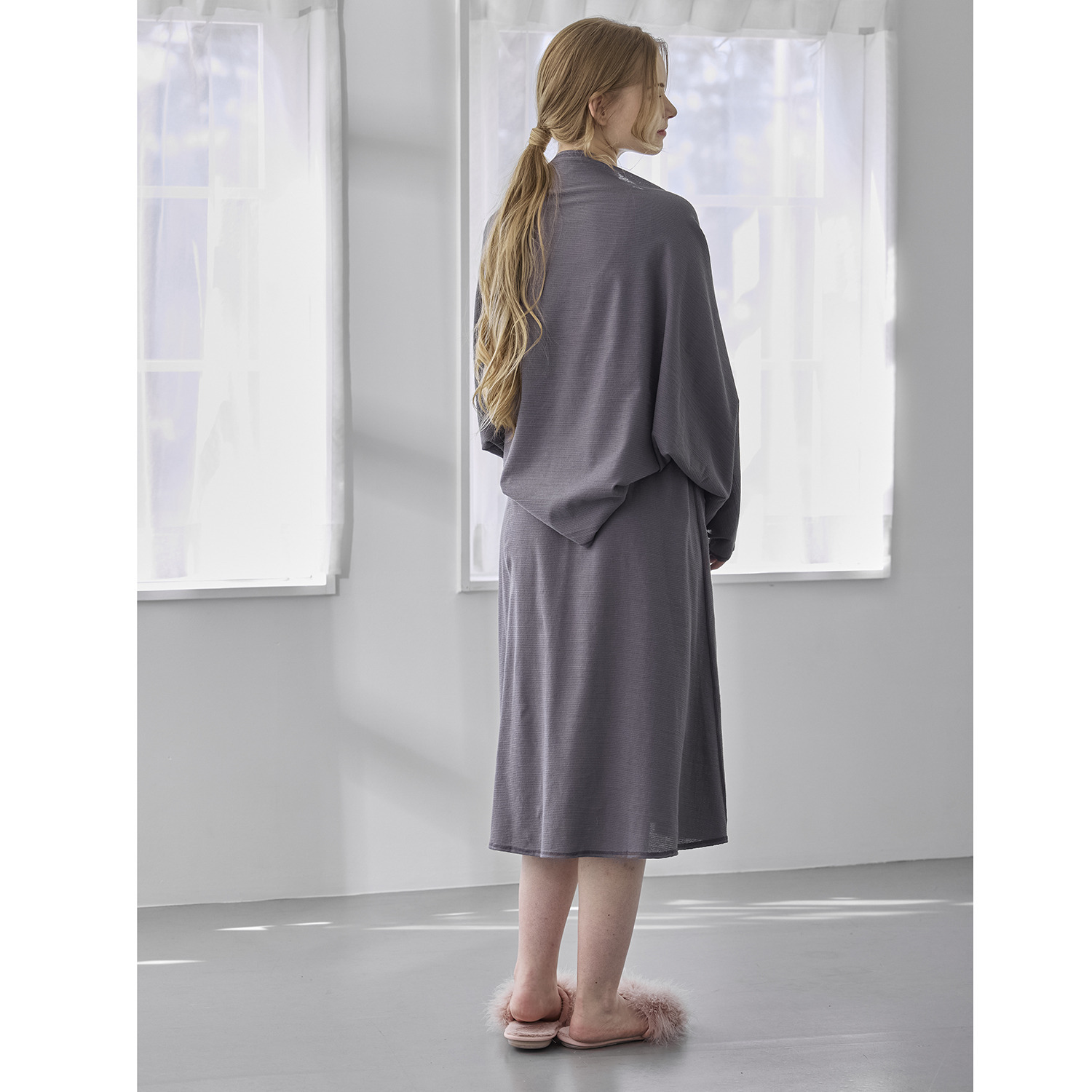 丸福ガーゼ 吸水速乾・抗菌防臭 オーガニックコットン混 ストールボレロ