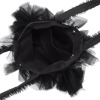 メルレット チュールレース ふわふわフリル トートバッグ