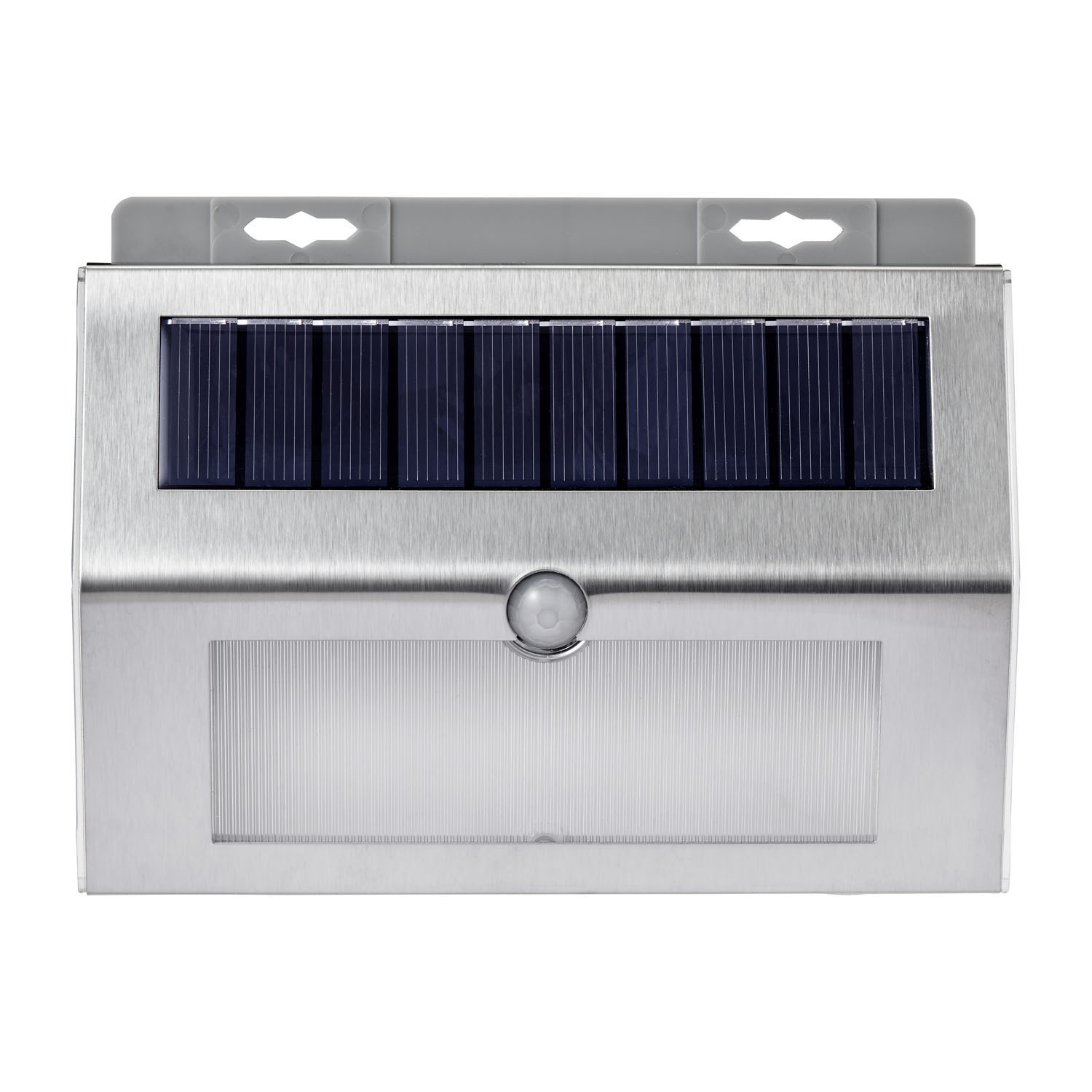 エルパ 薄型ステンレスボディ ソーラー式ＬＥＤセンサー ウォールライト２個＆ 耐候性結束バンド 特別セット