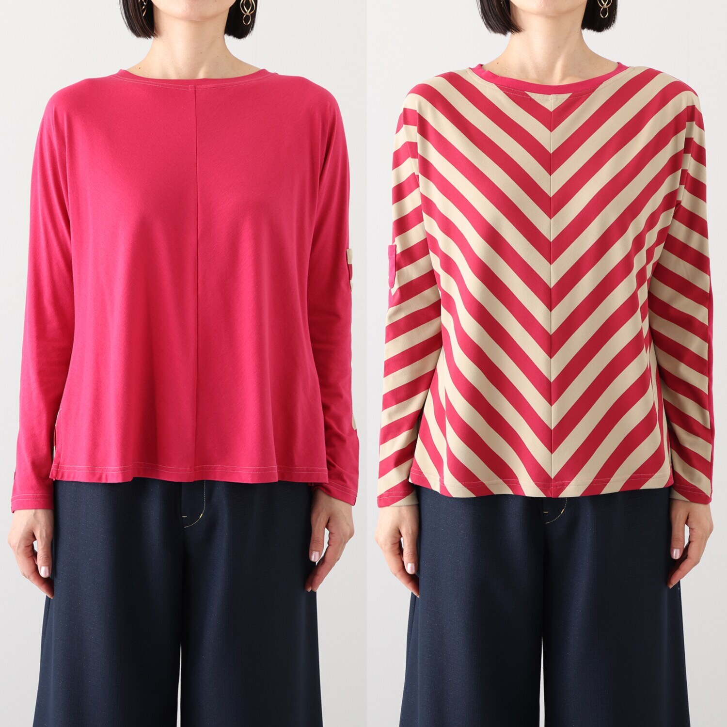 ハヤマ　ブリーズ 前後着用可能 Ｔシャツ