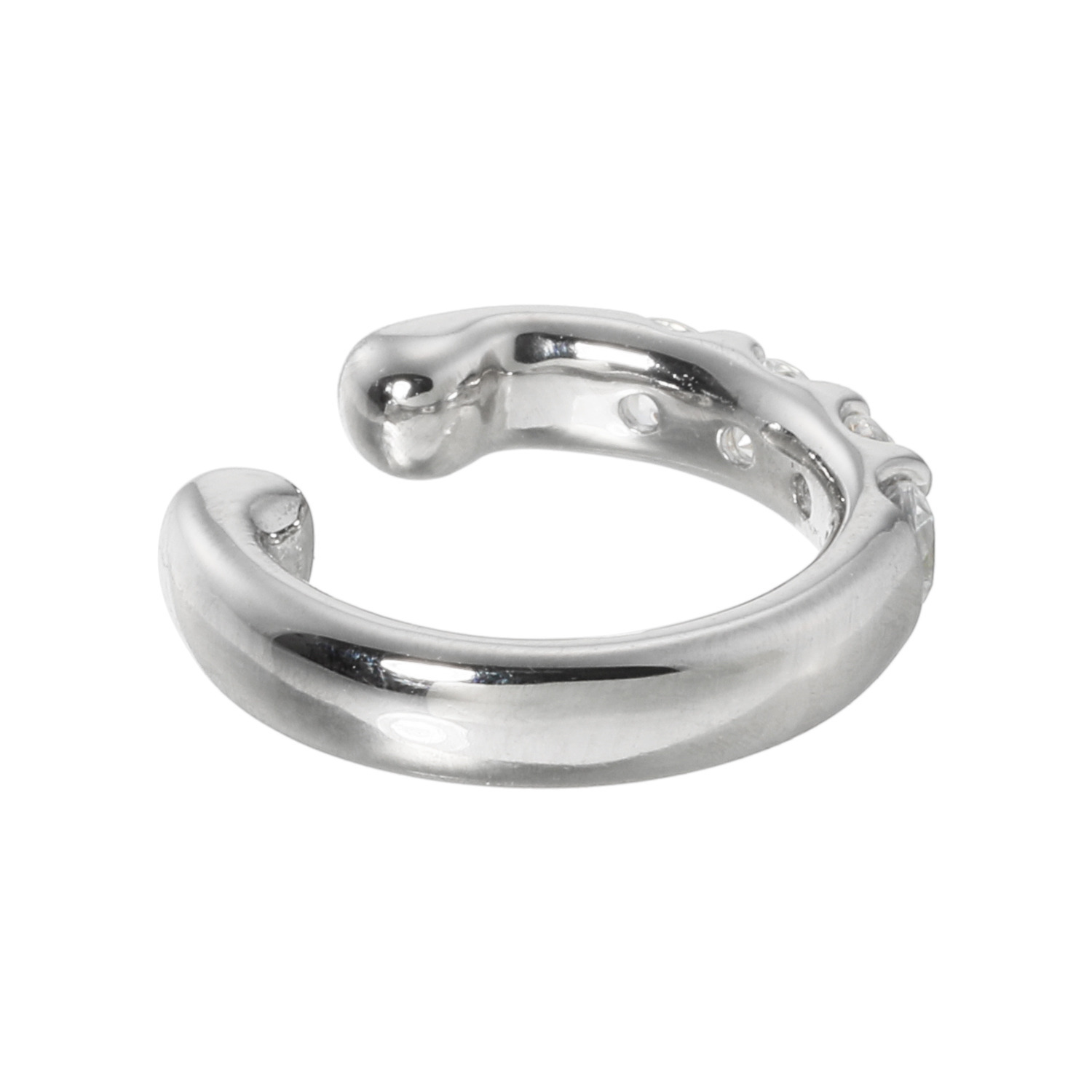 ステングレイス サージカルステンレス プレシオサ社製ＣＺ リバーシブル 片側用イヤーカフ