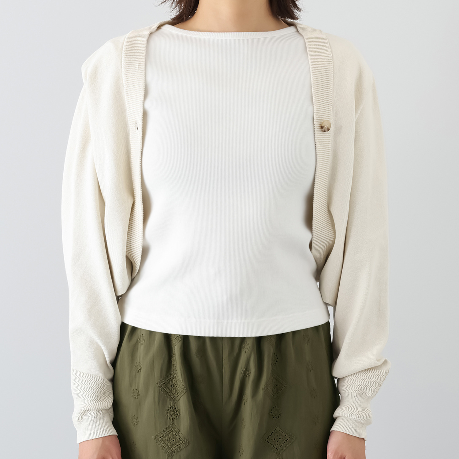 プーカ 接触冷感・ＵＶカット 吸水速乾 万能ニットボレロ