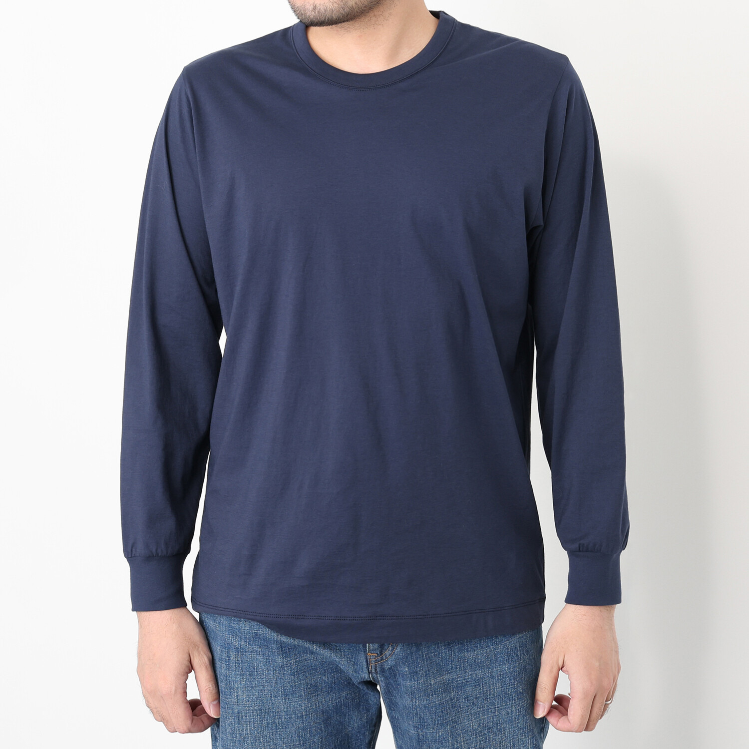 エイガールズ スビン綿混 ＬＯＴＵＳ　ＨＡＮＥ 長袖プルオーバー ＜メンズ＞