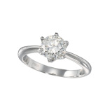 ディーラリエ １カラットＵＰ ダイヤモンド リング ＜鑑定書付＞