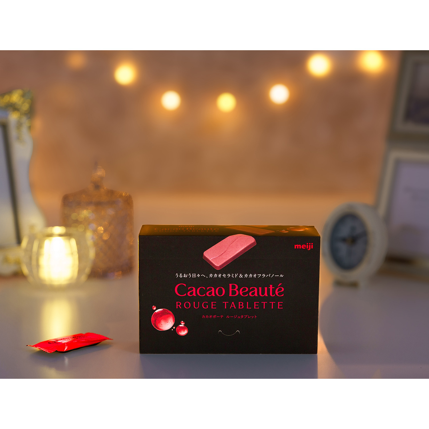 明治 カカオの新しいかたち！ おいしさと栄養を 詰め込んだ “カカオボーテ 　ルージュタブレット” ３箱セット
