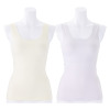 美人工房 しなやかフィット カップ付タンクトップ ２枚セット