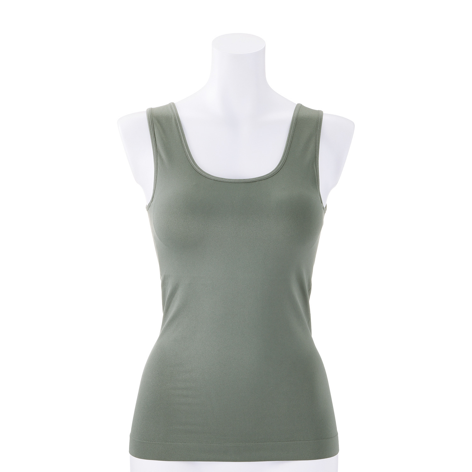 美人工房 しなやかフィット カップ付タンクトップ ２枚セット