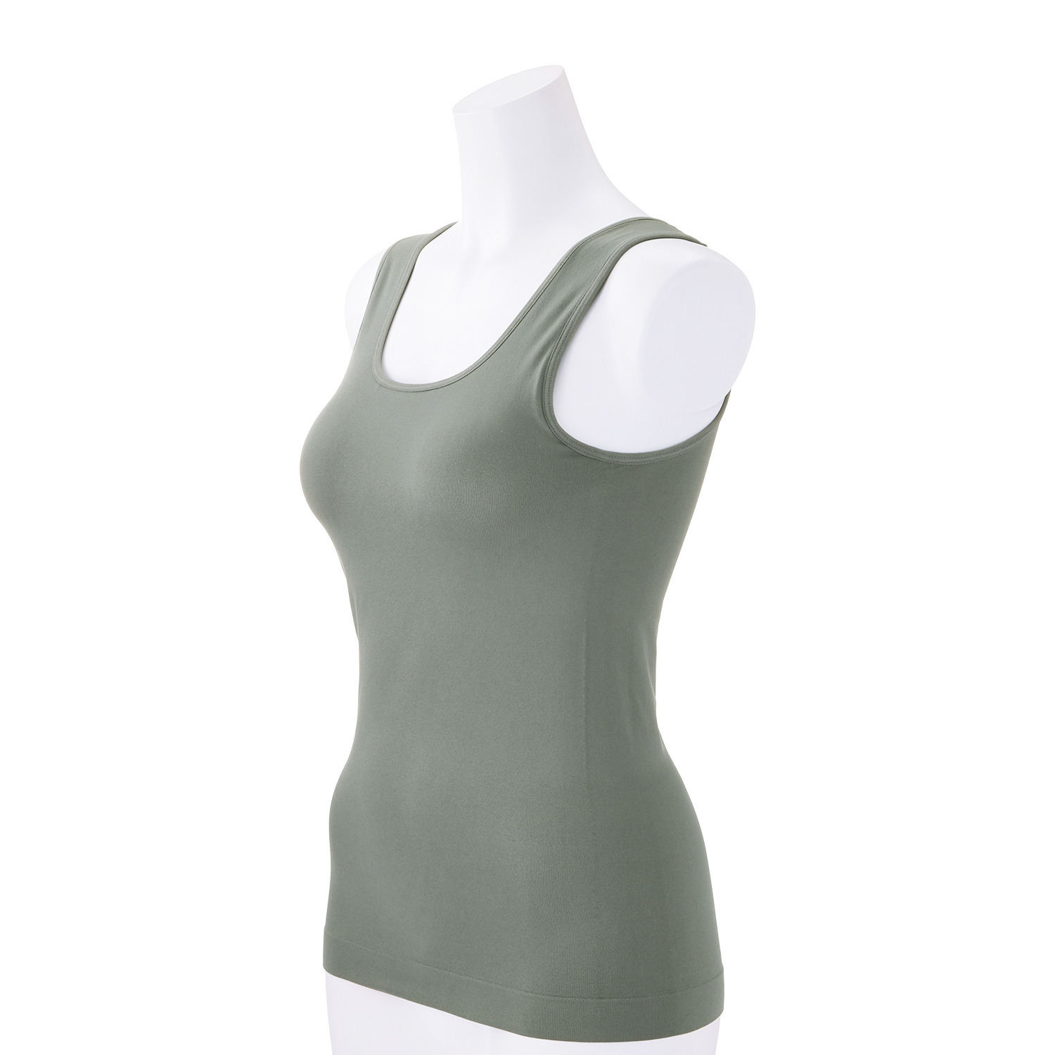 美人工房 しなやかフィット カップ付タンクトップ ２枚セット