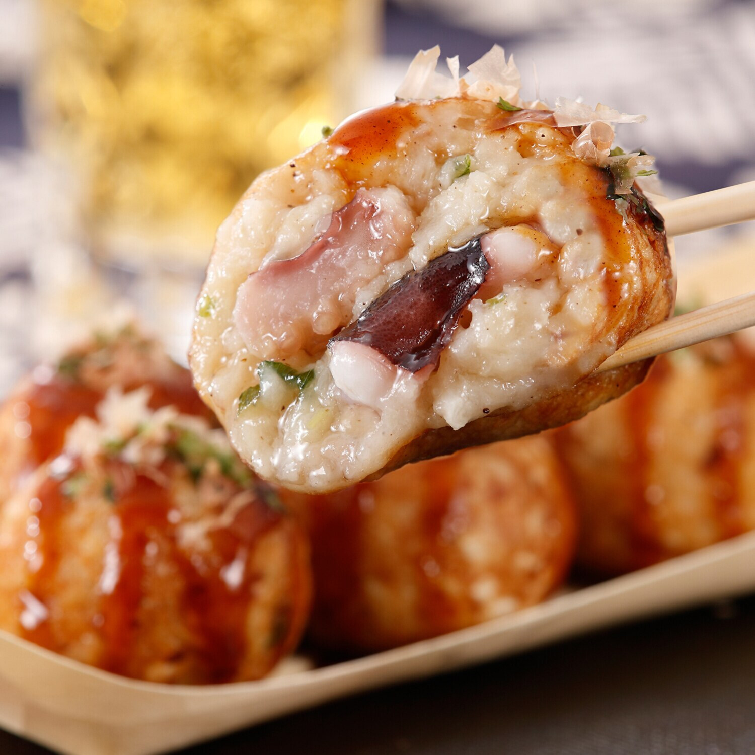 トロっと食感！ 手焼きで仕上げた こだわりたこ焼き