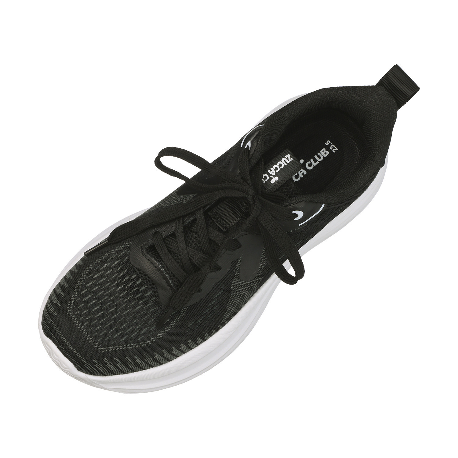 ズッカクラブ 弾み厚底 超軽量！ ニットスニーカー