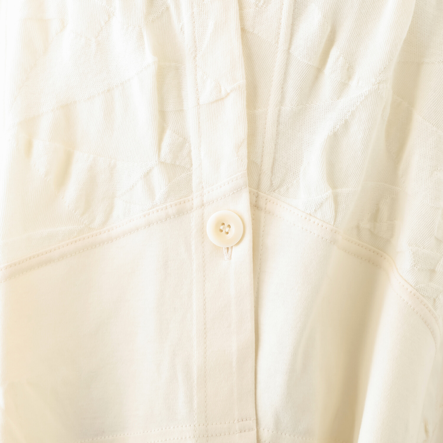 ナインティーン　ブルーム 尾州産ジャガード カーディガン